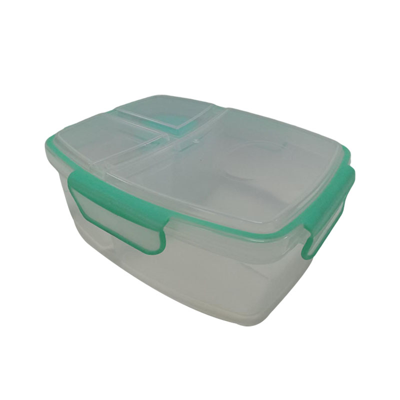 Does the divided fresh-keeping box have matching cutlery or dividers to better organize food?
